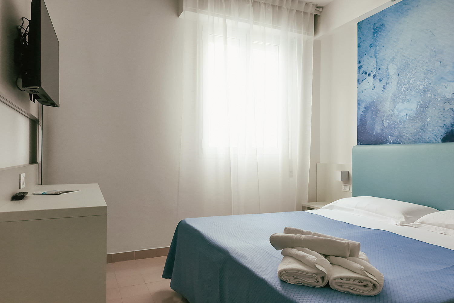 foto della camera doppia economy dell'Hotel Principe Caorle