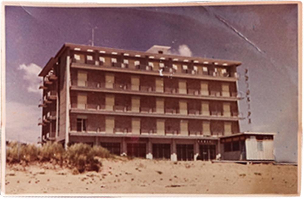 foto storica dell'Hotel Principe Caorle